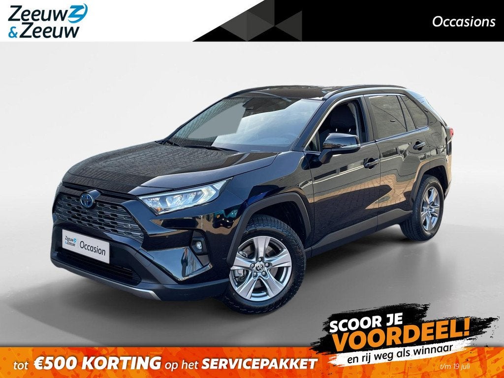 Toyota RAV4 2.5 Hybrid Business *Automaat*Navi via Carplay*C, Auto's, Stof, Gebruikt, Euro 6, 4 cilinders