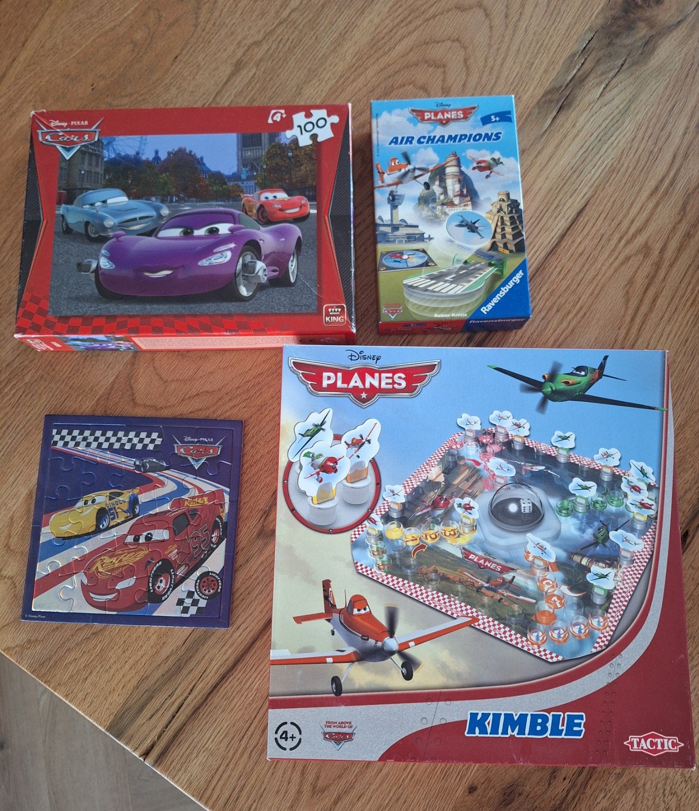 Disney Pixar Cars & Planes Puzzels en Spellen, Ophalen of Verzenden, Meer dan 50 stukjes, Zo goed als nieuw, 4 tot 6 jaar