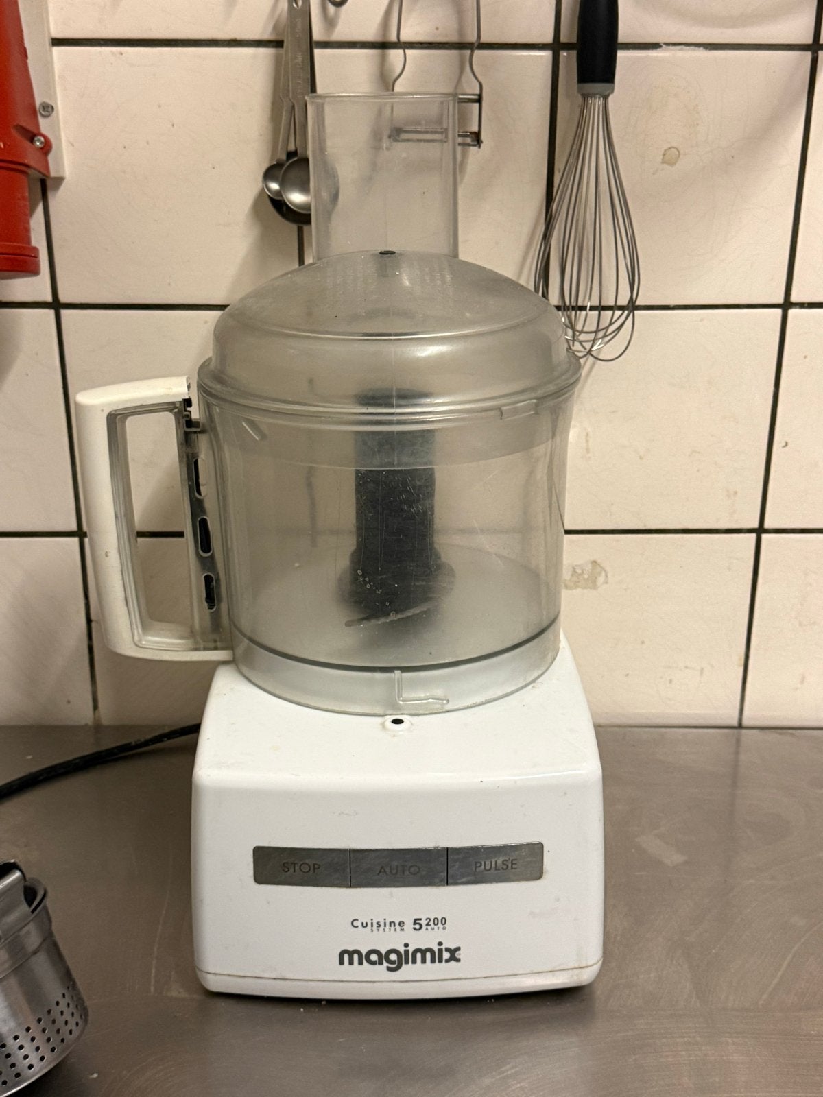 Magimix Cuisine 5200 met complete accessoires set, Ophalen, Gebruikt, Vaatwasserbestendig, 3 snelheden of meer