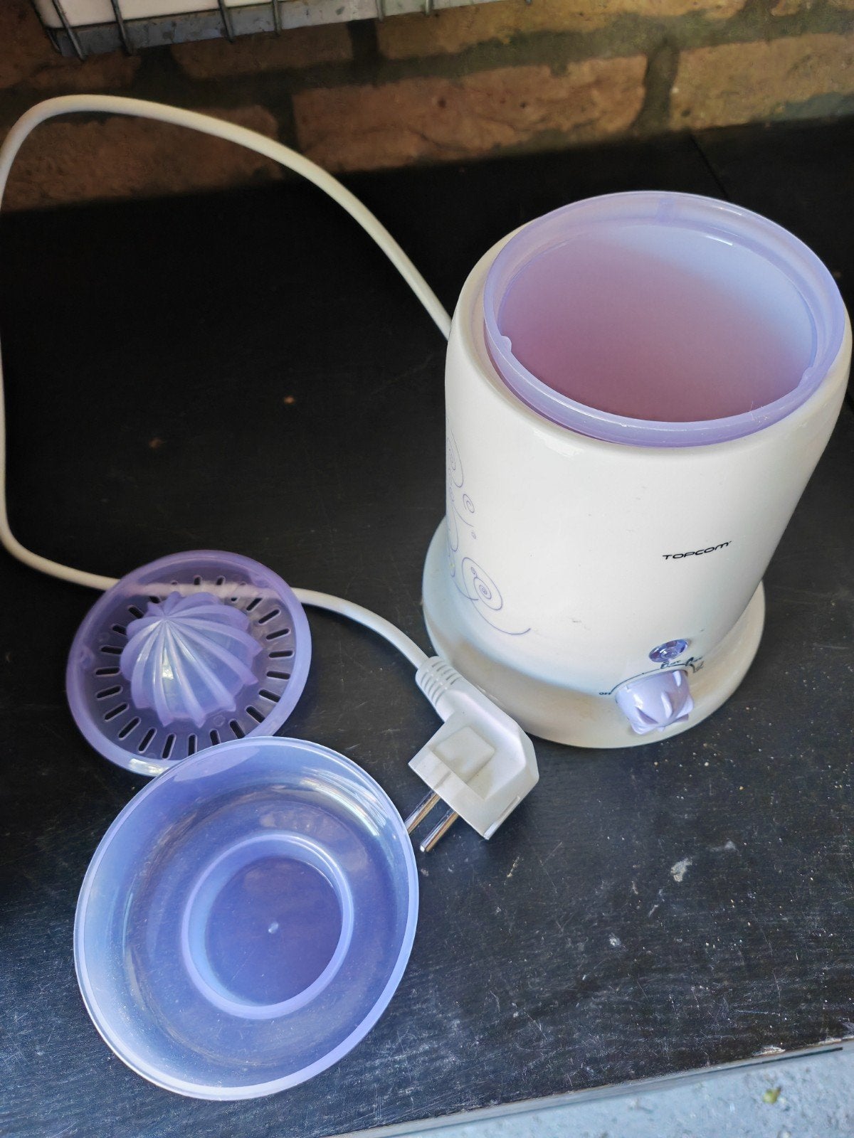 Topcom flessenwarmer met sapcentrifuge, Ophalen of Verzenden