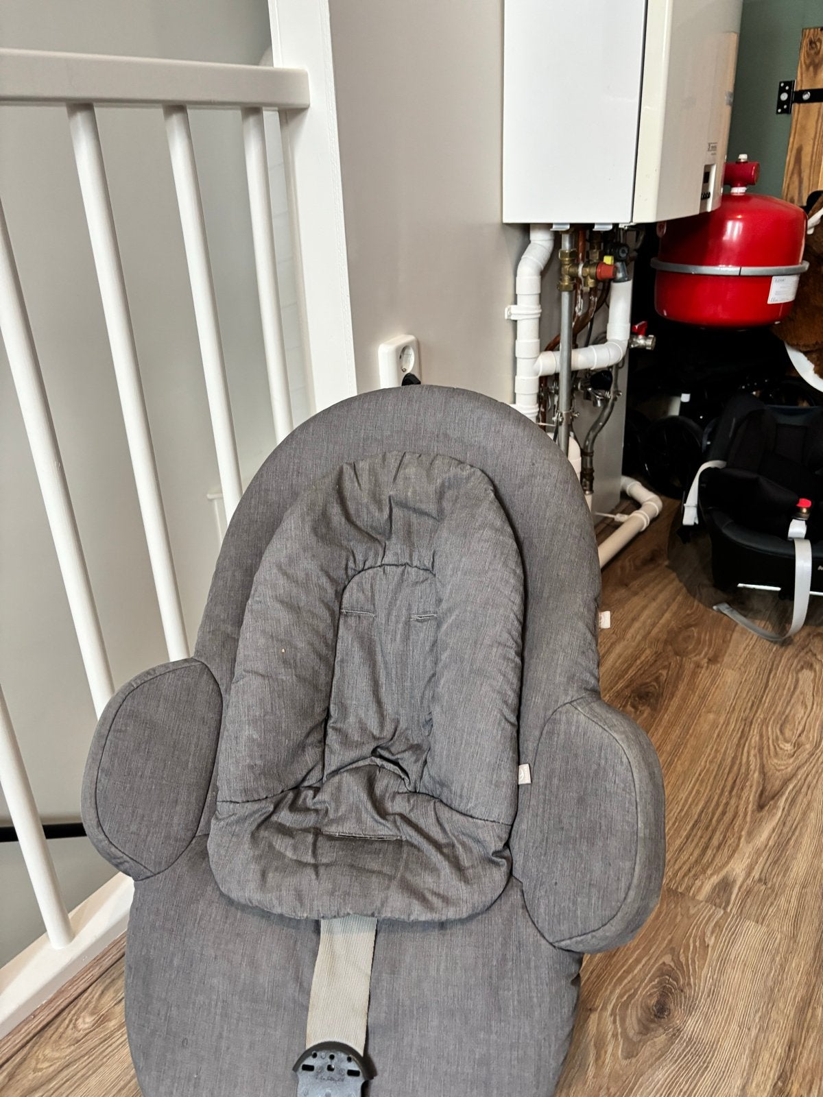 Stokke Bouncer Baby Wipper - Grijs, Ophalen, Gebruikt