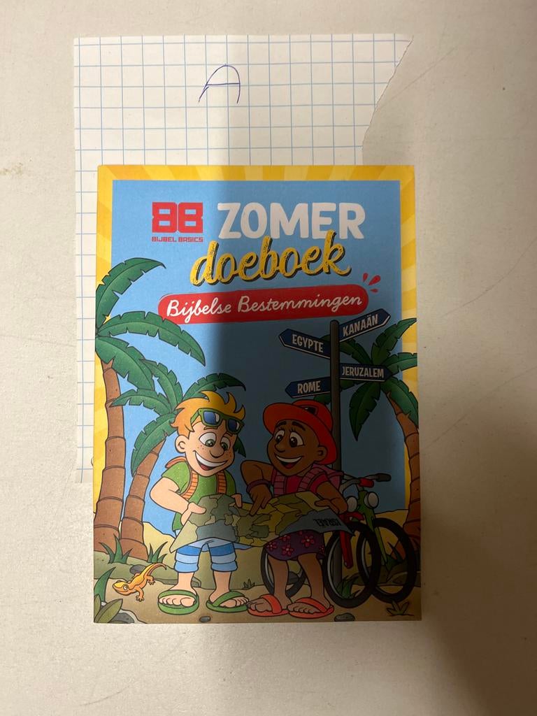 BB Zomer Doeboek Bijbelse Bestemmingen, Ophalen of Verzenden, Zo goed als nieuw