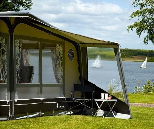 Nieuwe Cosy Corner ll Windscherm van Isabella maat G22/G23, Caravans en Kamperen, Ophalen of Verzenden, Uittrekbaar, Nieuw