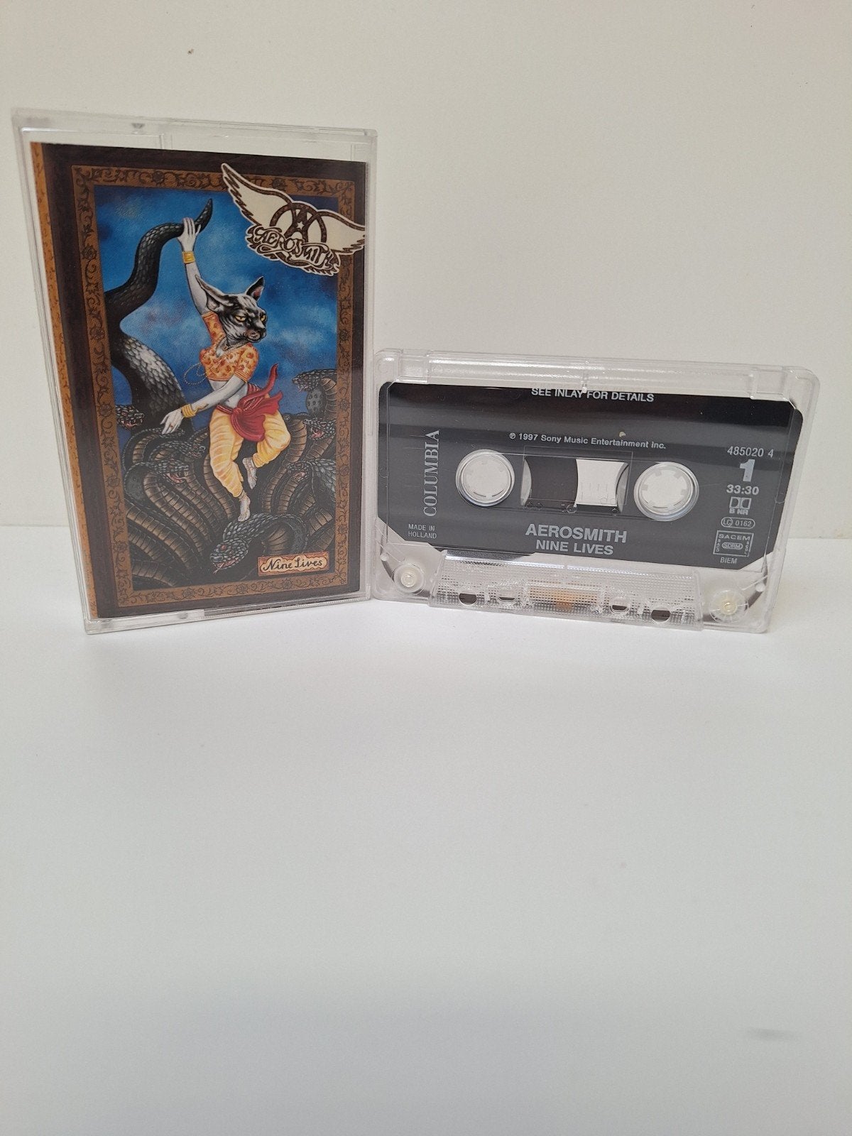 Aerosmith - Nine Lives Cassette Tape (1997), 1 bandje, Ophalen of Verzenden, Zo goed als nieuw, Origineel