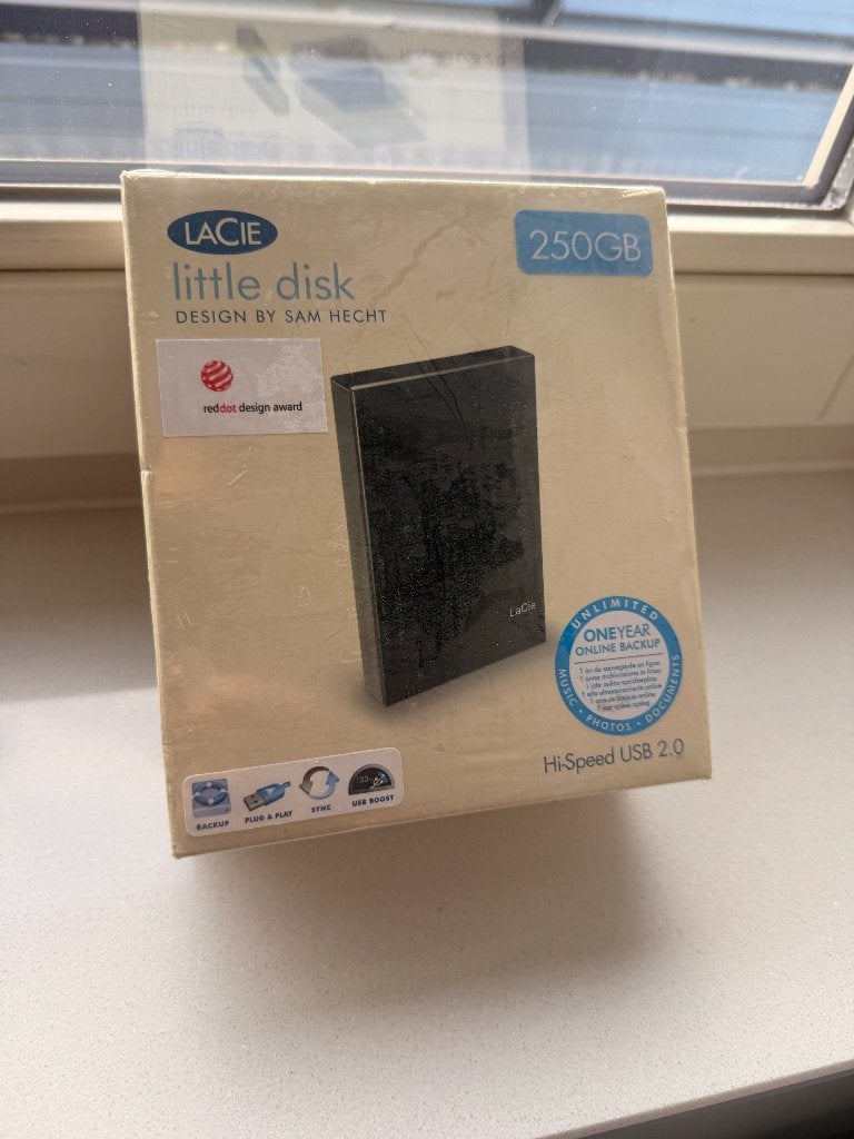 LaCie Little Disk 250GB externe harde schijf | nieuw in doos, HDD, Nieuw, 250GB, Laptop