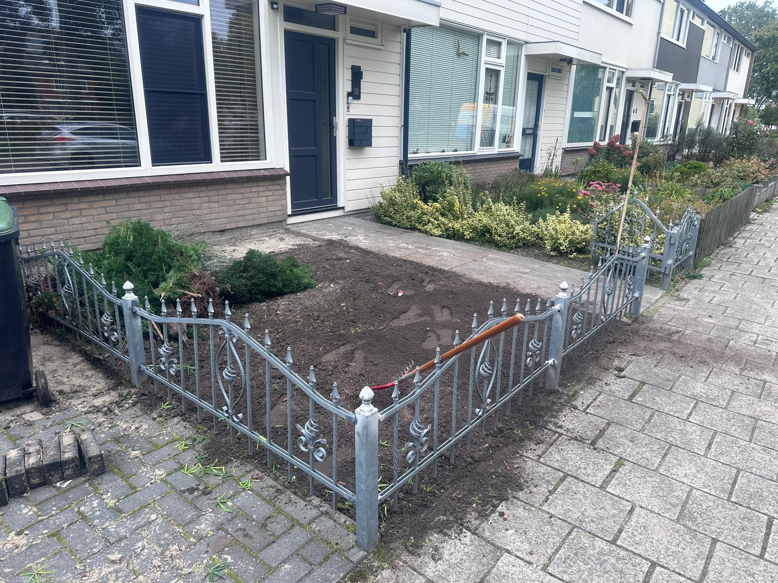 Totaal 900cm aan hekwerk, Tuin en Terras, Met poort, Gebruikt, Ophalen of Verzenden, Sierhekwerk