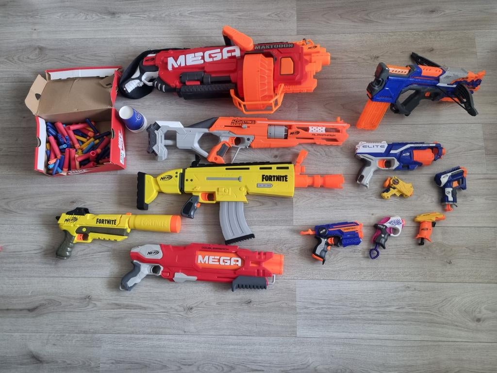Diverse Nerf Pistolen - Zo goed als nieuw, Ophalen of Verzenden, Zo goed als nieuw, Jongen of Meisje