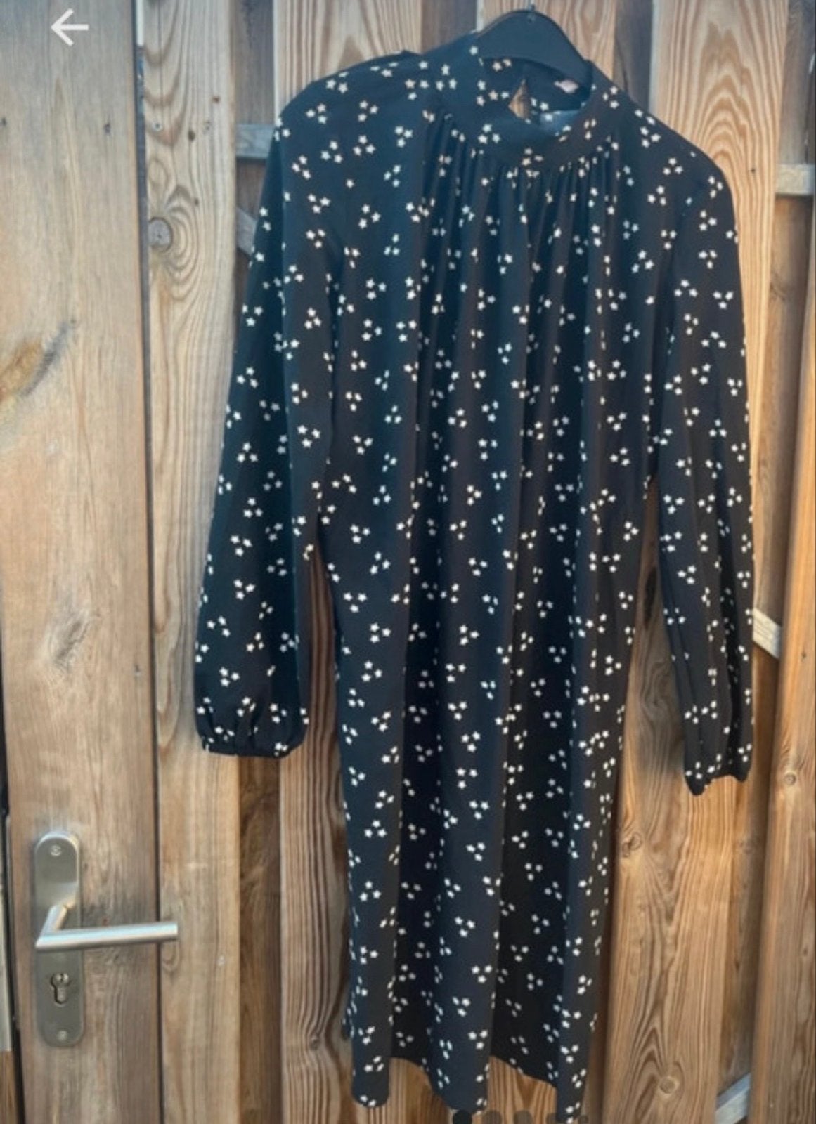 Studio Anneloes jurk met sterrenprint - Maat XS, Kleding | Dames, Jurken, Verzenden, Zwart, Zo goed als nieuw, Maat 34 (XS) of kleiner