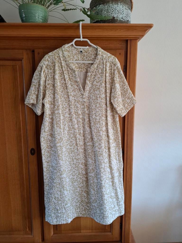 Zomerjurk, Kleding | Dames, Jurken, Maat 38/40 (M), Wit, Ophalen of Verzenden, Zo goed als nieuw
