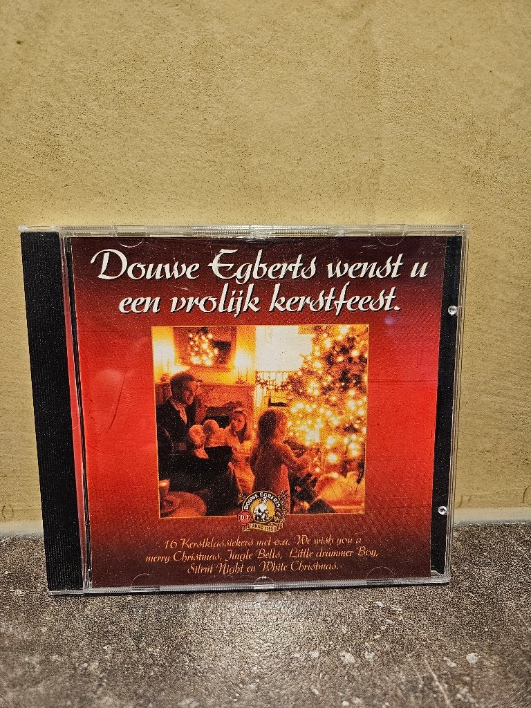 Douwe Egberts wenst u een vrolijk Kerstfees, Ophalen of Verzenden, Zo goed als nieuw
