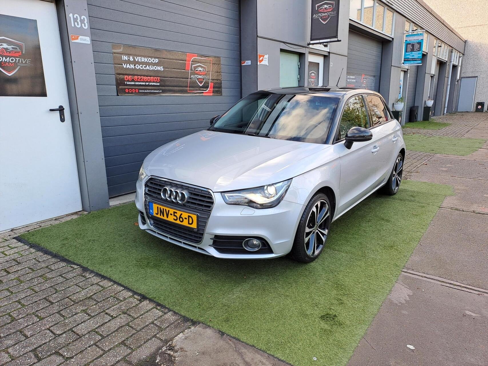 Audi A1 Sportback 1.4 TFSI Ambition Pro Line 90KW Automaat, Euro 5, Stof, 4 cilinders, 4 stoelen
