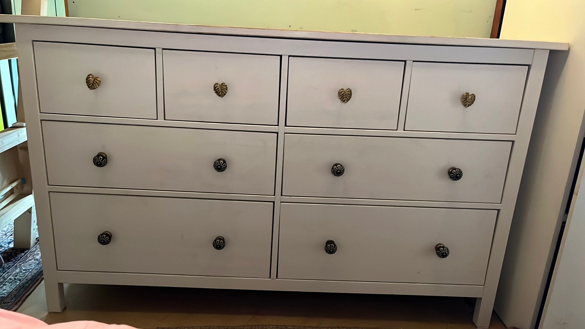 Ikea hemnes 8 lades, Ophalen, Gebruikt, 100 tot 150 cm, Met lade(s)