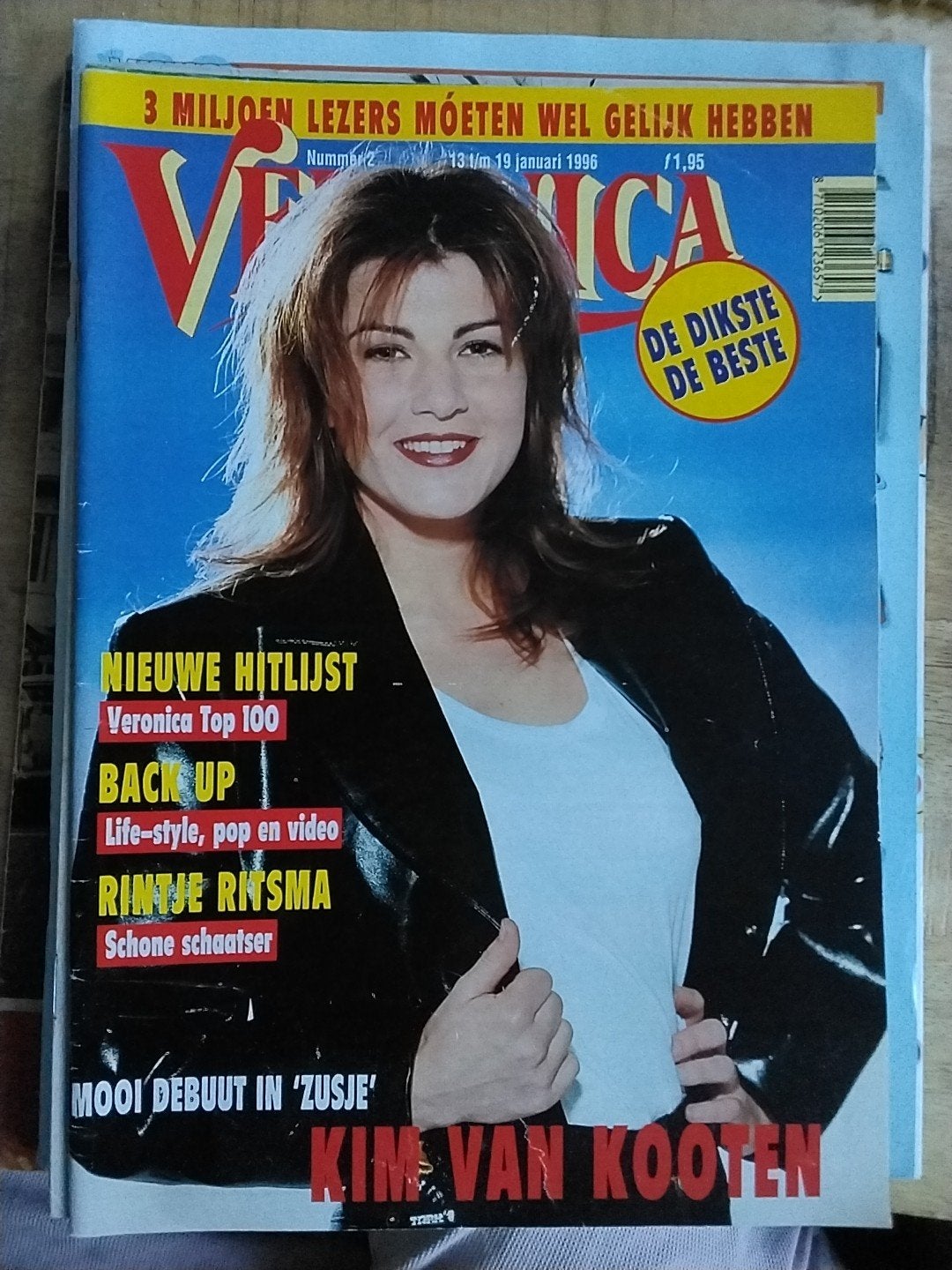 Veronica Magazine - 13 t/m 19 januari 1996 - Kim van Kooten, Ophalen of Verzenden, Gelezen, Overige typen