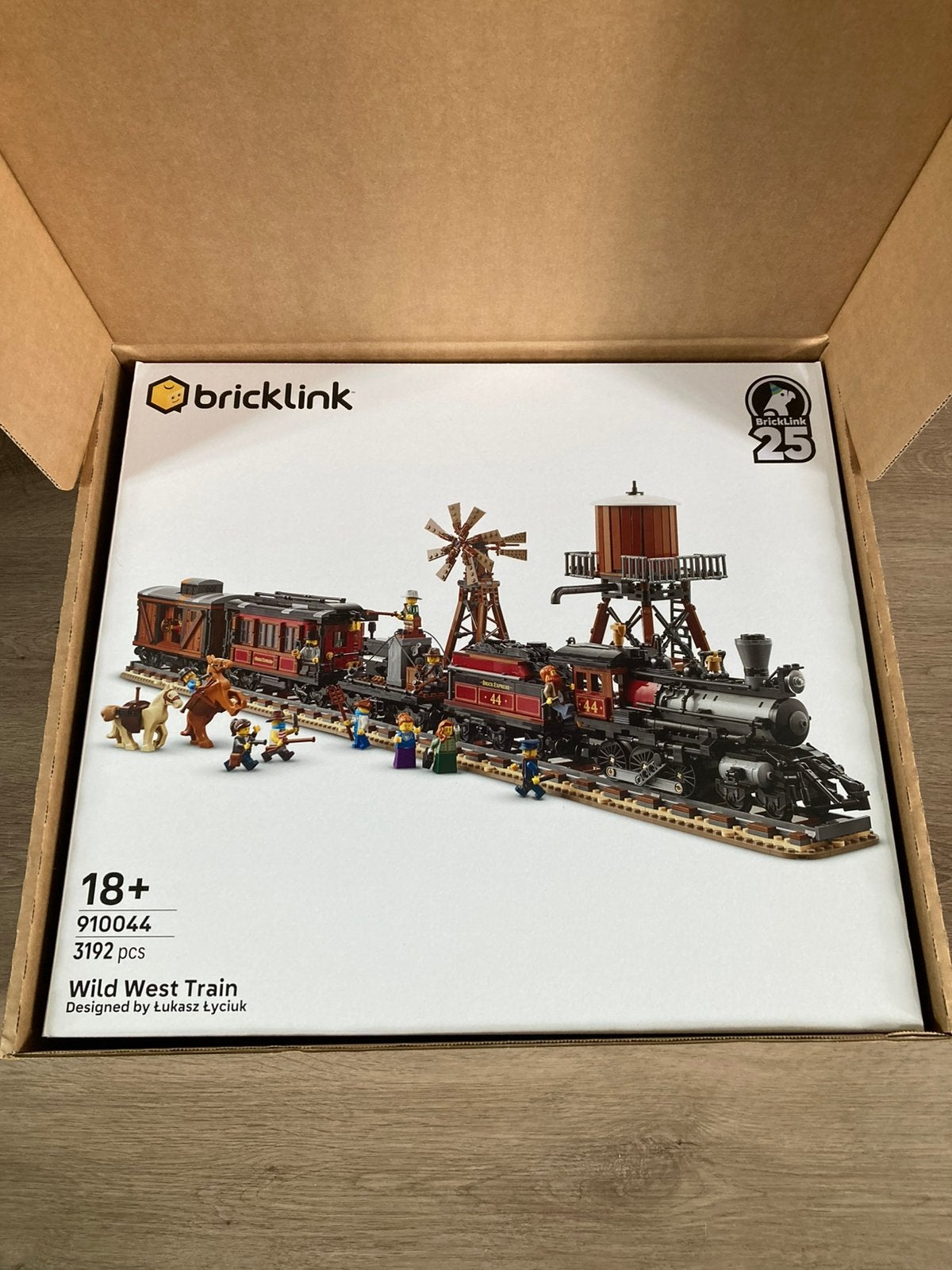 Lego bricklink 910044 wild west train nieuw sealed, Overige thema's, Lego, Nieuw, Ophalen of Verzenden