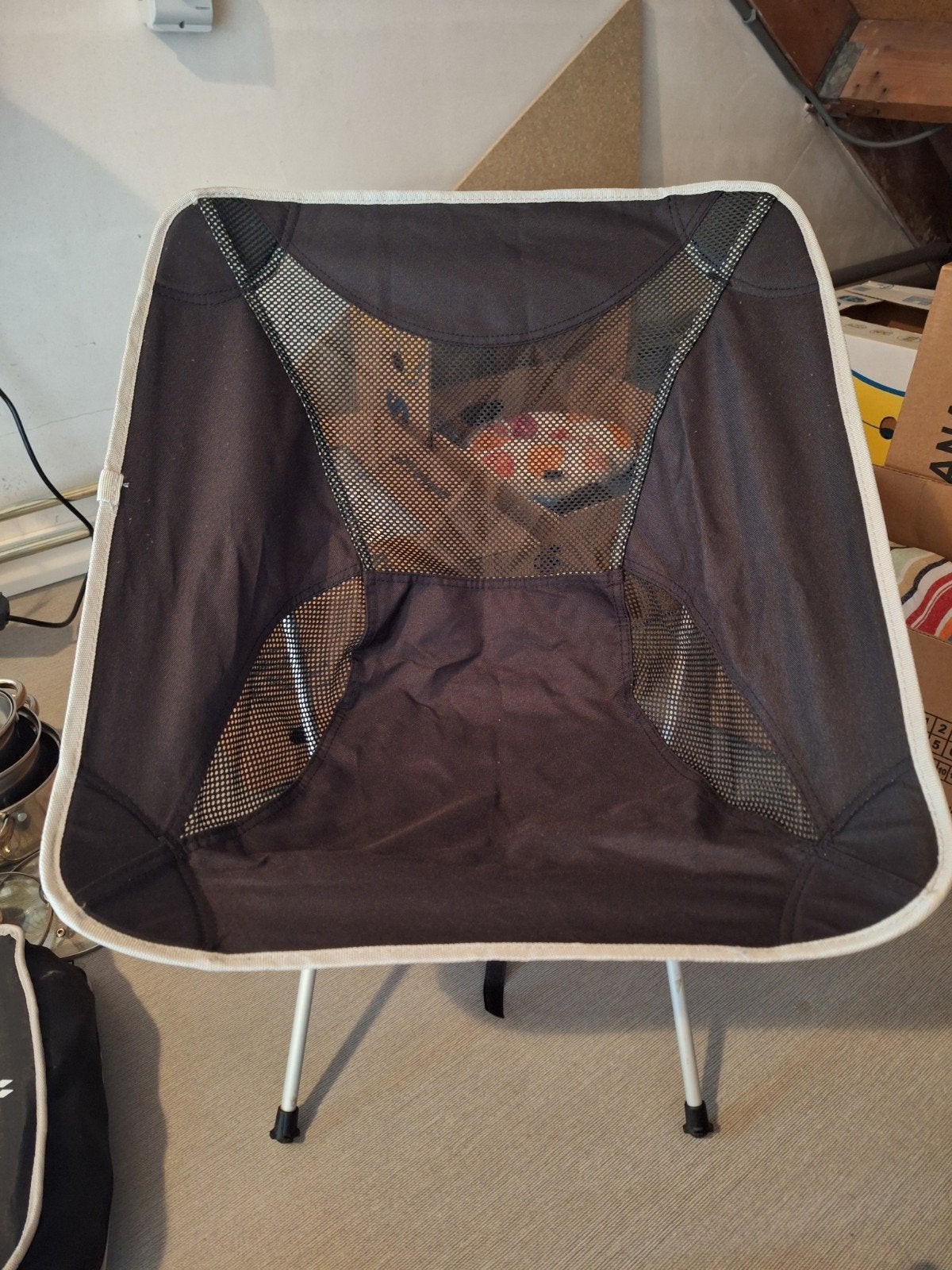 2 Obelink ultra light compact vouwstoelen, Ophalen, Zo goed als nieuw, Campingstoel