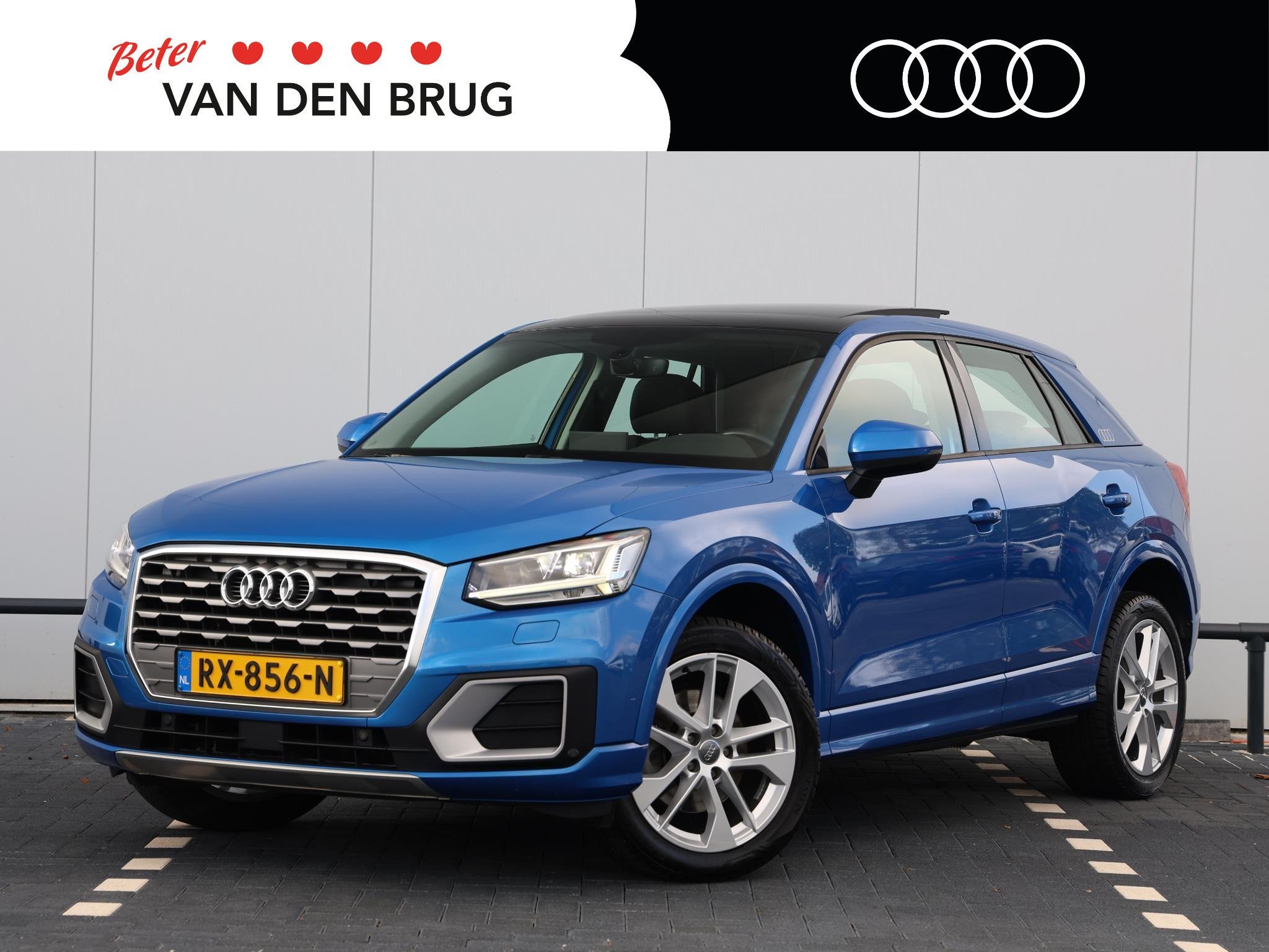 Audi Q2 1.4 TFSI CoD Sport | 1e eigenaar | Dealer onderhoude, Auto's, Stof, Gebruikt, 4 cilinders, 150 pk