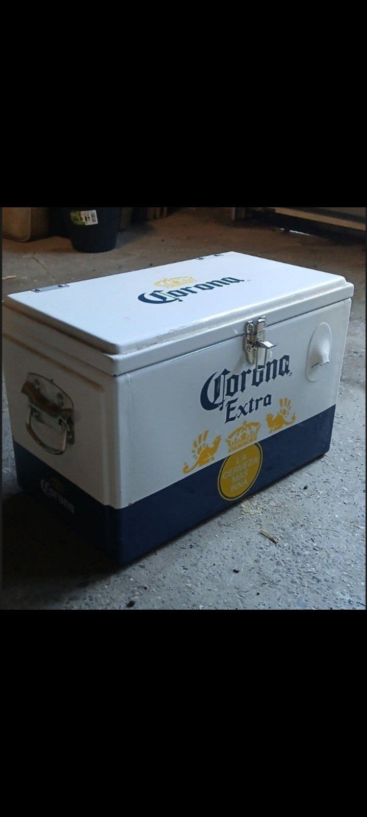 Corona Extra Koelbox - Vintage Stijl, Ophalen of Verzenden, Gebruikt, Koelbox, Koelelement
