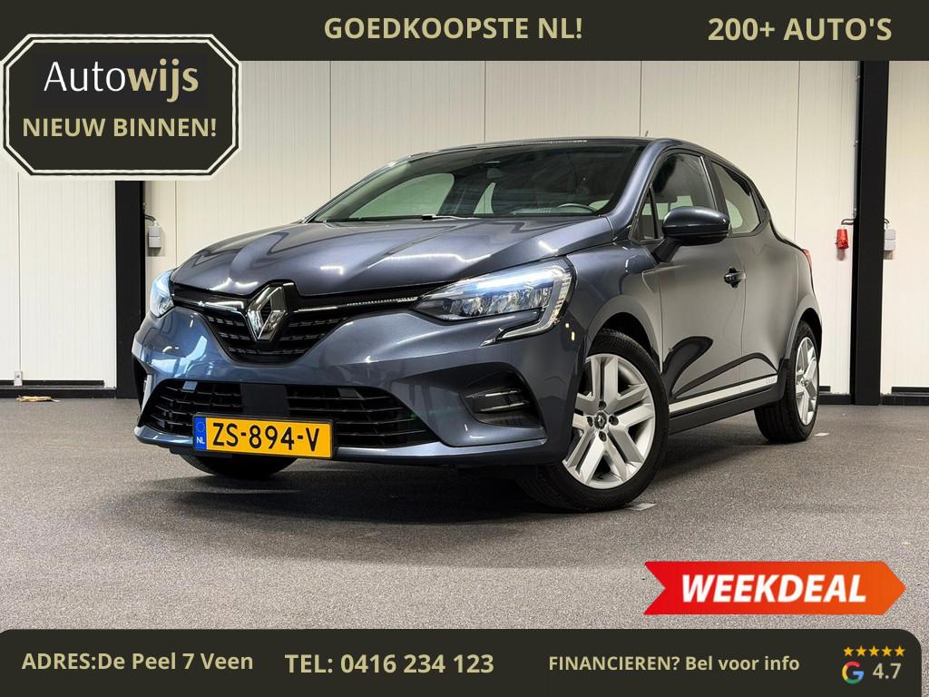 Renault Clio 1.0 TCe Zen|DAB+|FACELIFT|NL AUTO|GOED ONDERHOU, Auto's, Gebruikt, 580 kg, Origineel Nederlands, Bedrijf