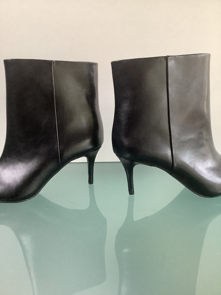 Zwarte stiletto enkellaarsjes 41 | Nieuw | Gratis verzenden, Verzenden, Zwart, Lage of Enkellaarzen, Nieuw