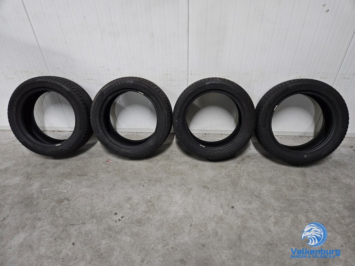 6-7mm! Winterbanden 225/50R17 Continental WinterContact TS85, Gebruikt, -, -, 17 inch