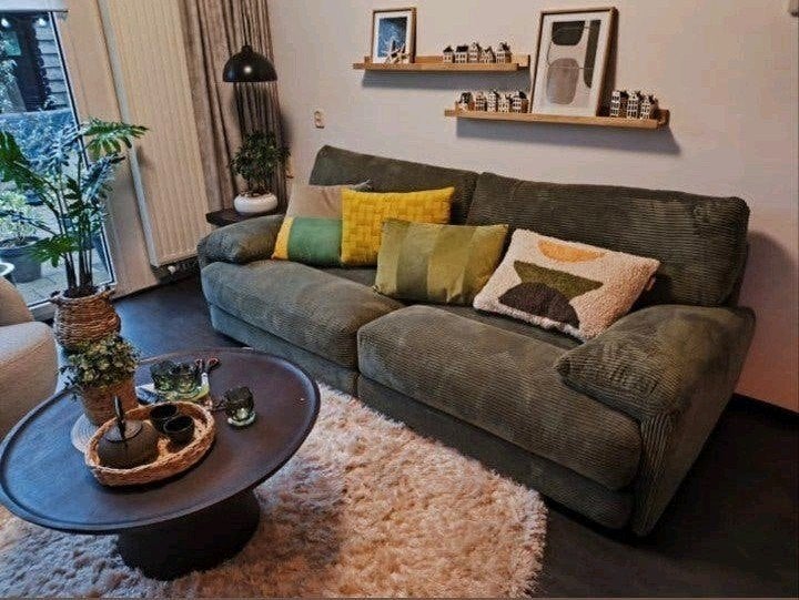 Driezits elementen bank zeer comfortabel, Ophalen, Zo goed als nieuw