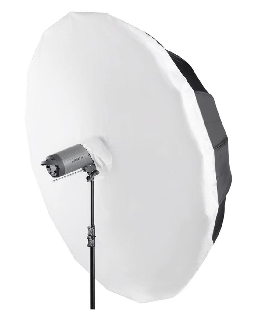Walimex Flits Paraplu Ø180 cm - 2-in-1, Audio, Tv en Foto, Fotografie | Fotostudio en Toebehoren, Ophalen, Zo goed als nieuw, Inclusief statief