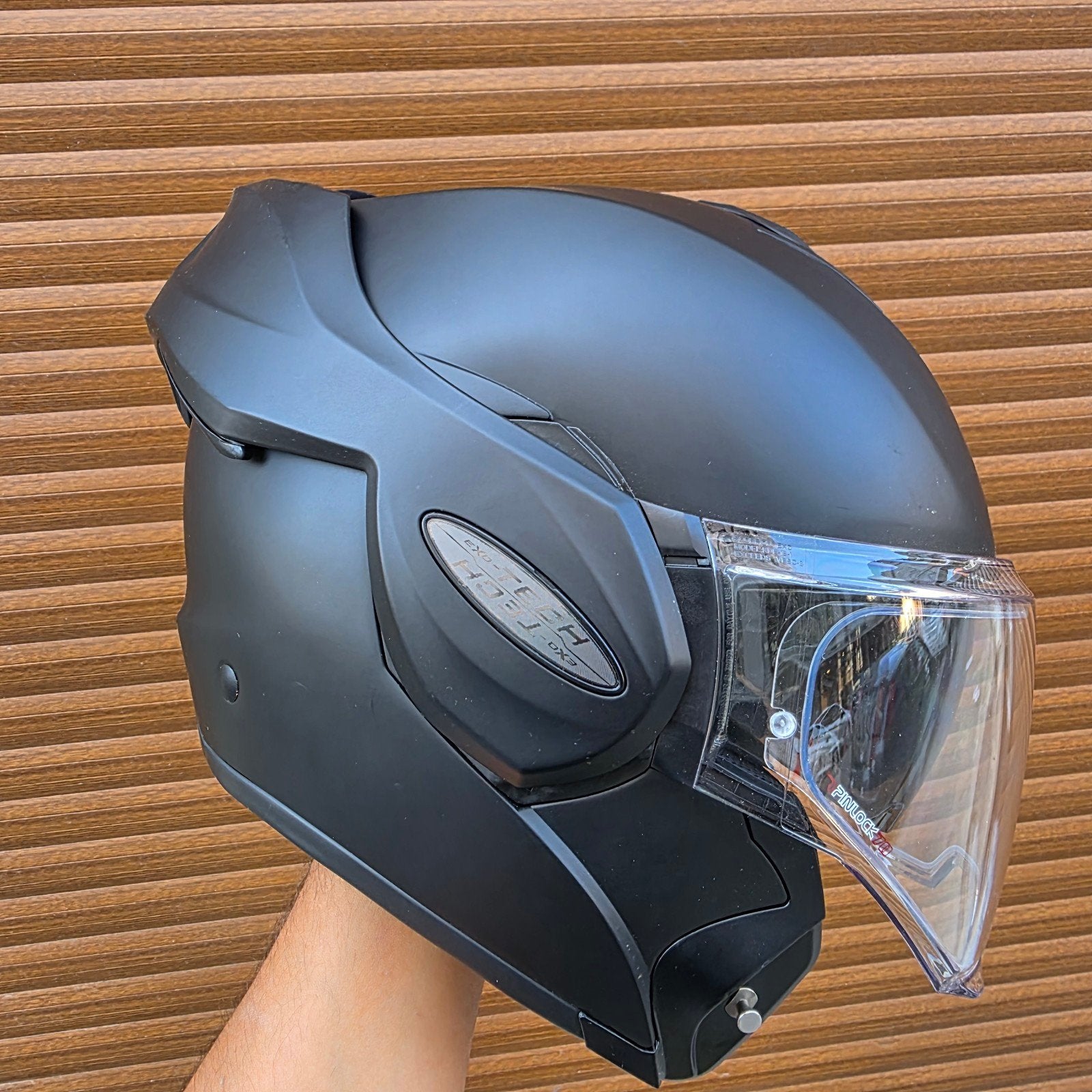 Scorpion Modulaire Systeemhelm - Comfort en Veiligheid, Ophalen of Verzenden, Tweedehands, Systeemhelm, Overige merken