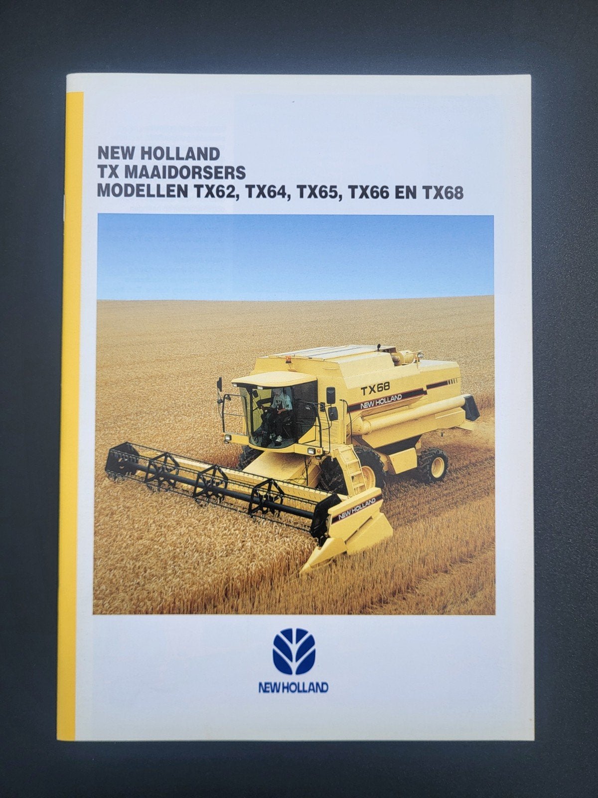 tractor folder New Holland TX maaidorsers, Boeken, Ophalen of Verzenden, Zo goed als nieuw