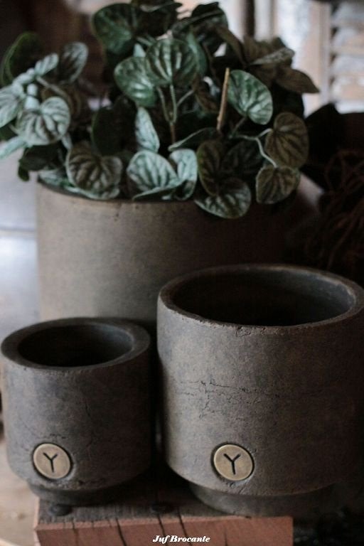 BRYNXZ Set of 3 planters basic / Set van 3 bloempotten, Www.jufbrocante.nl, Www.jufbrocante.nl, Nieuw, Ophalen of Verzenden