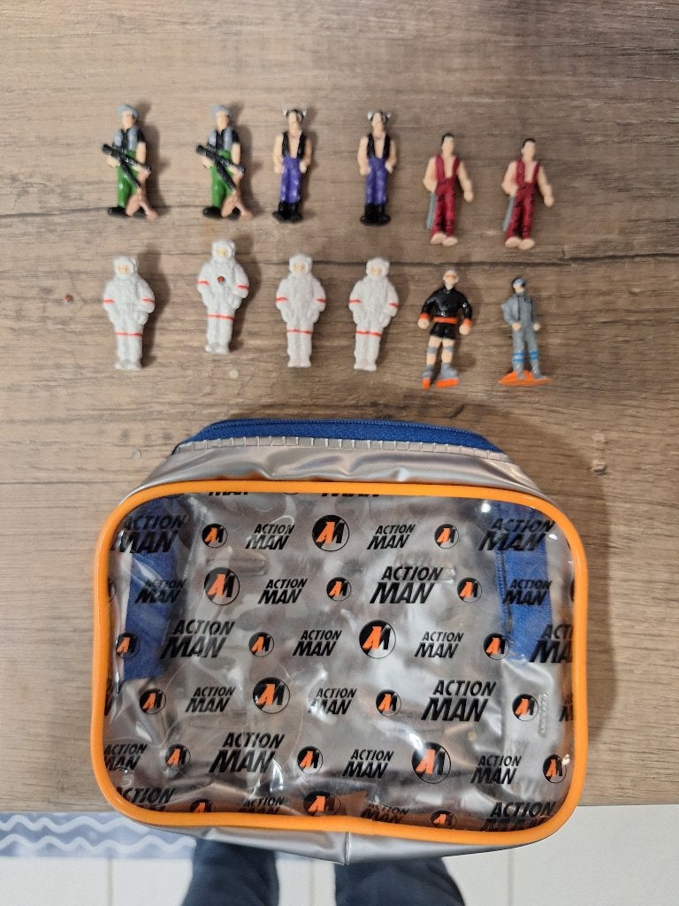Vintage Hasbro Action Mini action figures Micro's 1990's, Ophalen of Verzenden, Gebruikt