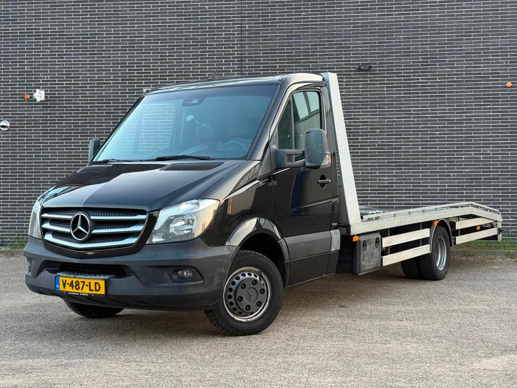 Mercedes-Benz Sprinter 516 2.2 CDI 432 oprijwagen, Airco, Cr, Achterwielaandrijving, Gebruikt, Euro 6, 4 cilinders