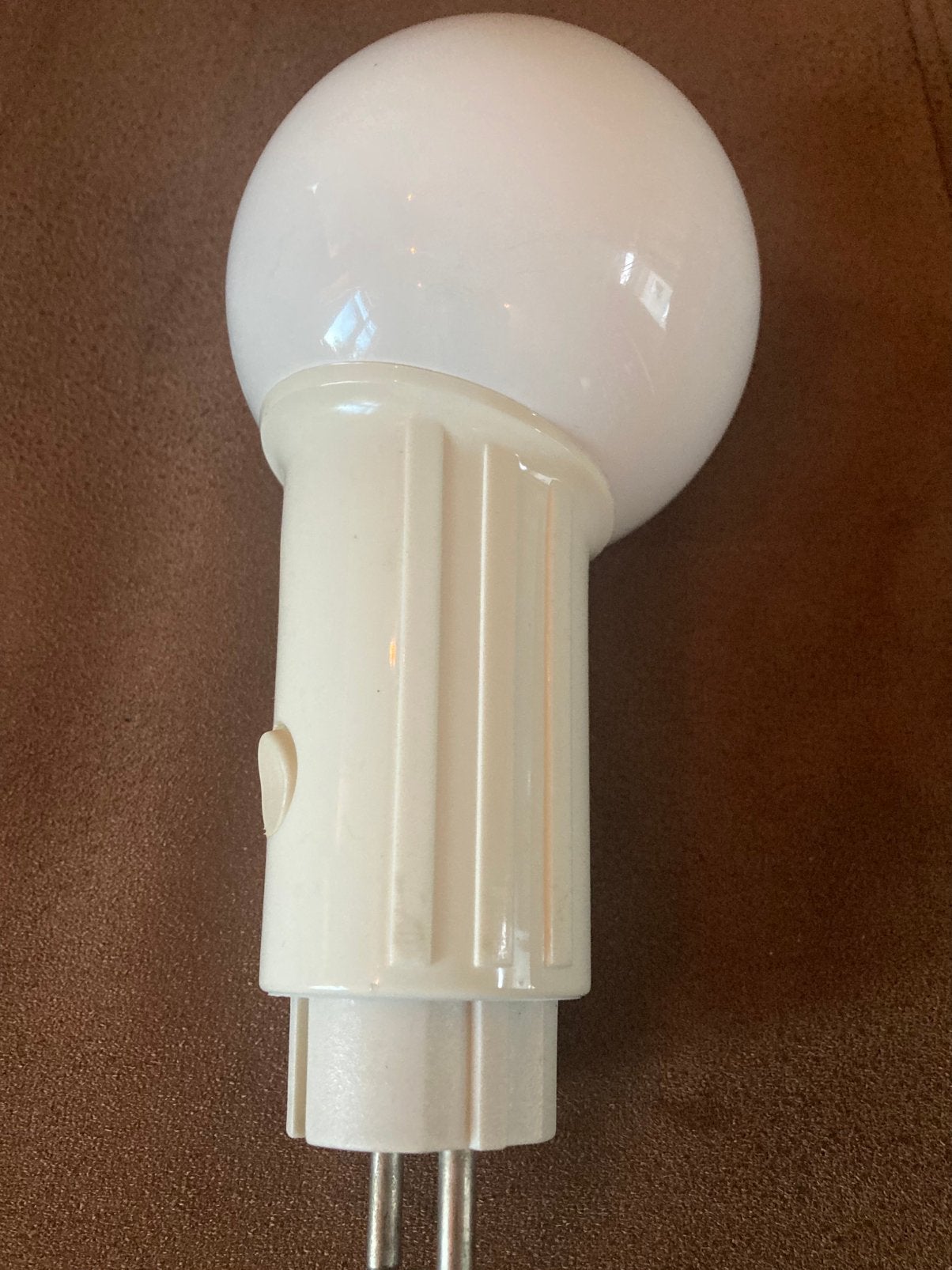 Witte Spot Vrieland lamp Space Age-stijl 70 80 Steckerlamp, Ophalen