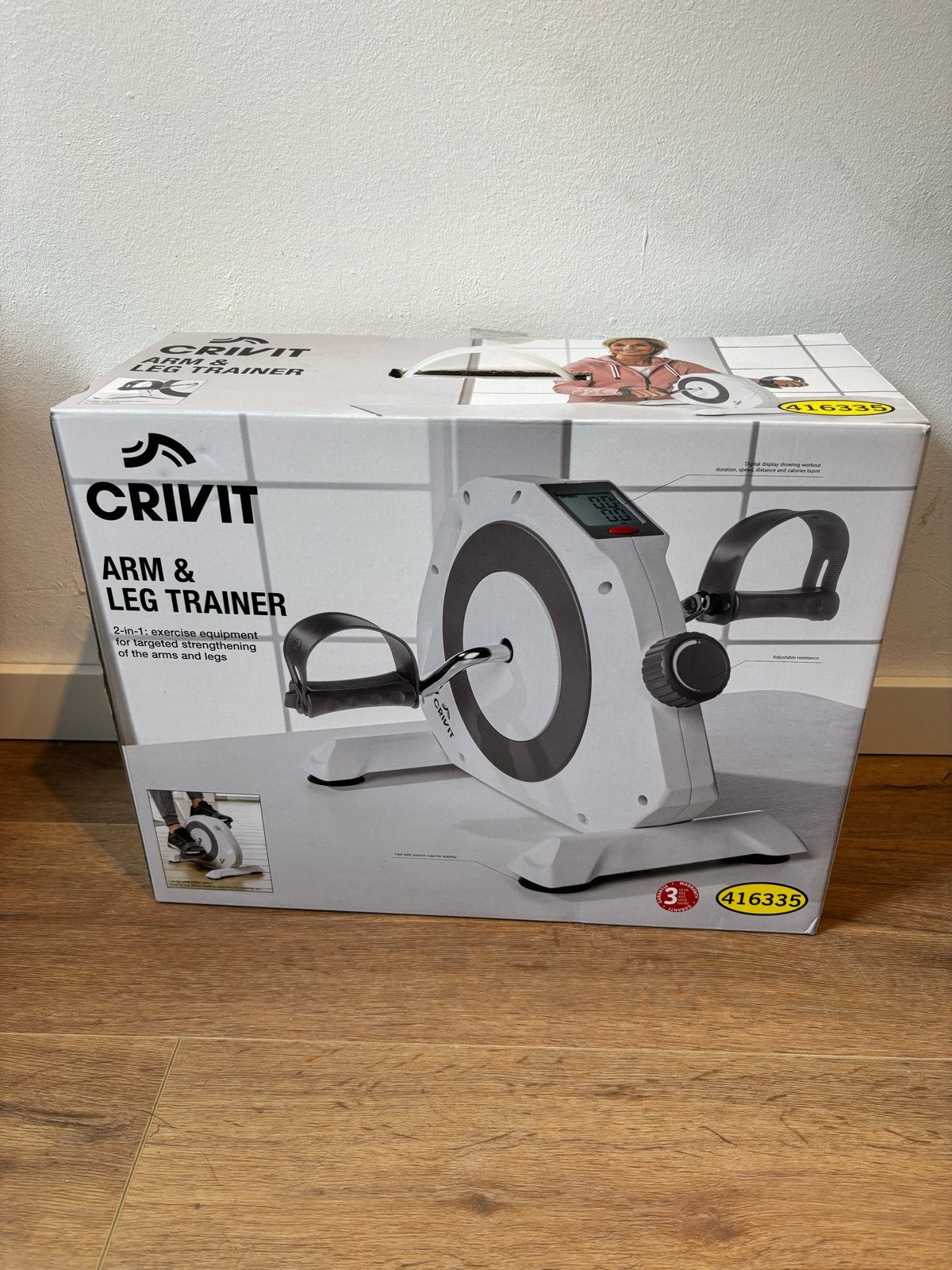 Crivit Arm- en Beentrainer - Nieuw in Doos Stoelfiets, Ophalen of Verzenden, Nieuw, Armen, Overige typen