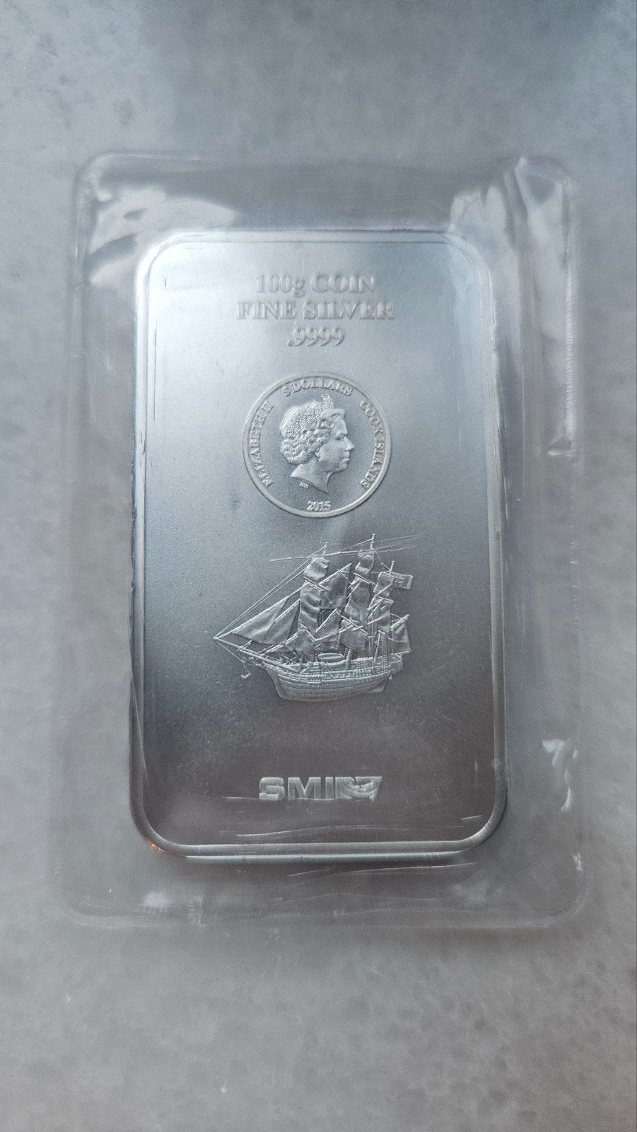 100 gram.muntbaar 999 zilver, Postzegels en Munten, Ophalen of Verzenden, Zilver