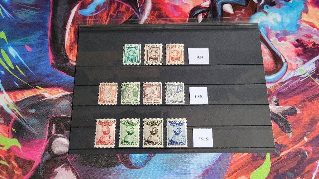 14 Series Kinderzegels, Ophalen of Verzenden, Postfris