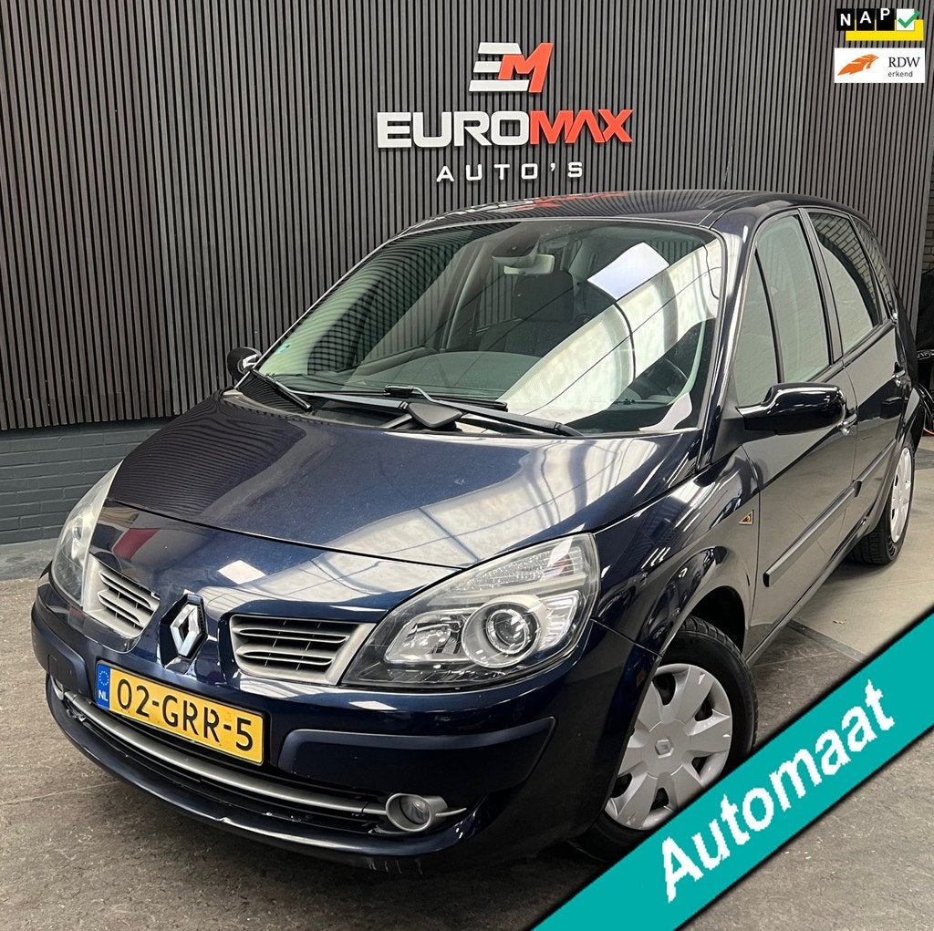 Renault Scénic 1.6-16V Business Line - 2e Eigenaar - NAP, Auto's, Renault, 1345 kg, Stof, Gebruikt, Blauw