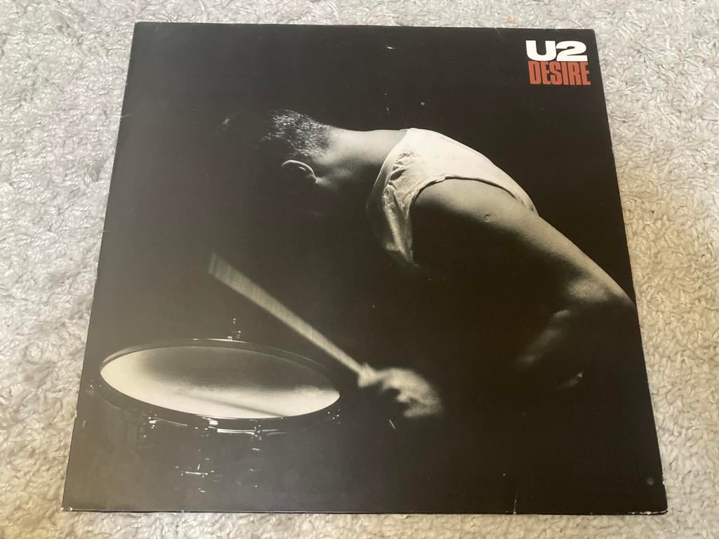 U2 Desire 12” vinyl, Ophalen of Verzenden, Zo goed als nieuw, 12 inch