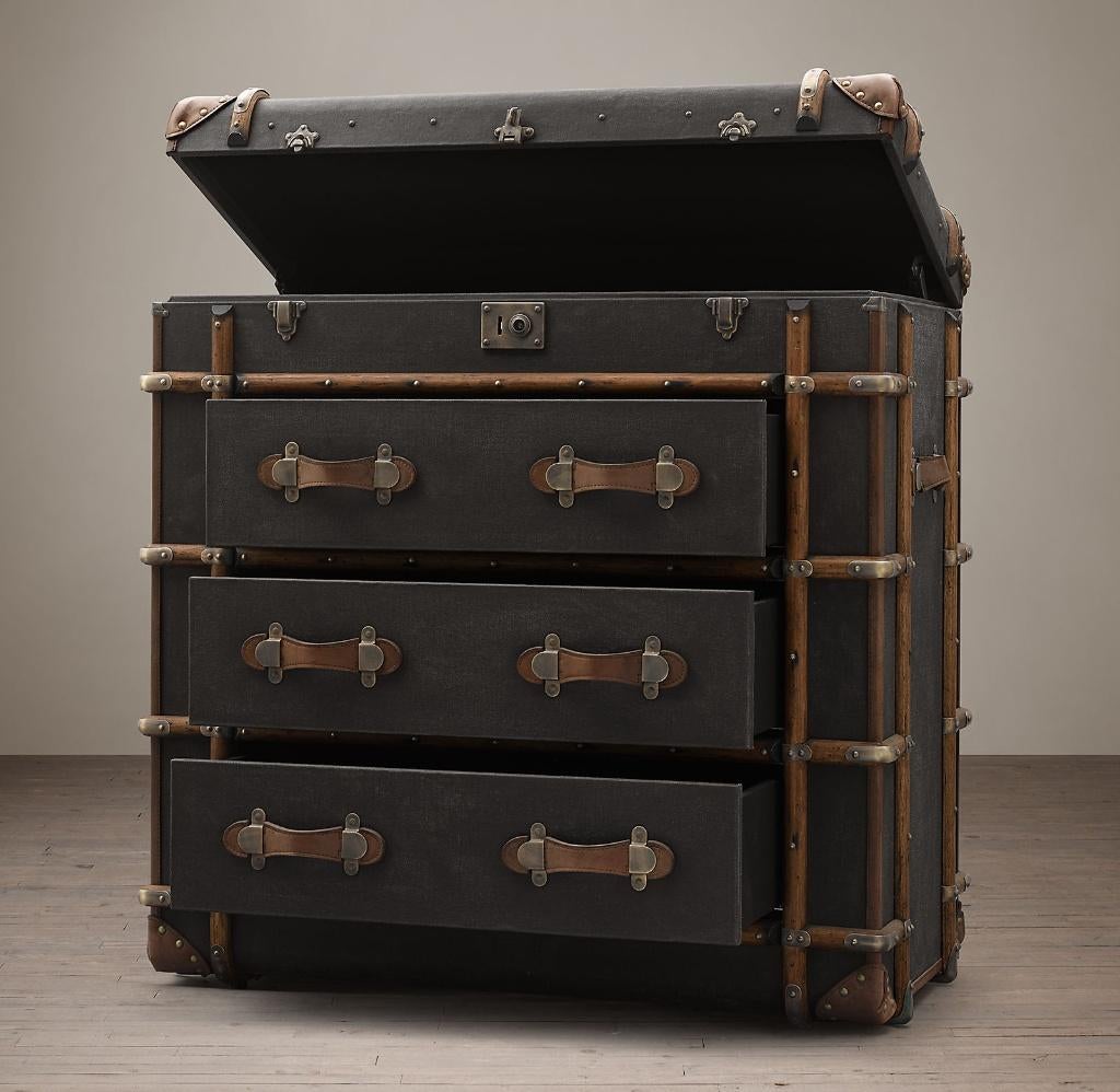 Aviator Trunk lade kasten - hoge korting direct ophalen, Ophalen, Aviator industrieel, Nieuw, 50 tot 100 cm