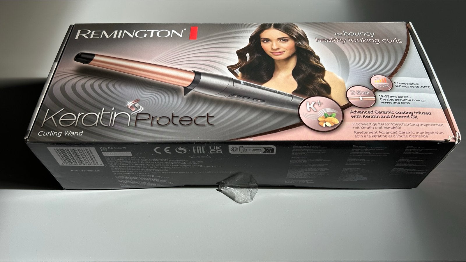 Remington Krultang Keratin Protect - Zo goed als nieuw, Ophalen, Zo goed als nieuw, Krultang of Stijltang