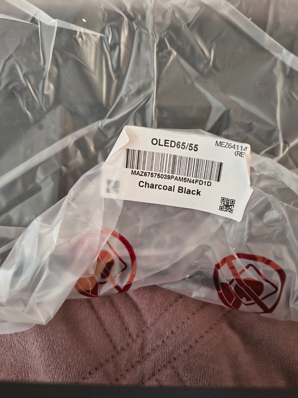 Foto 5 van Originele TV Voet LG OLED C4/C5 (55/65 inch) NIEUW