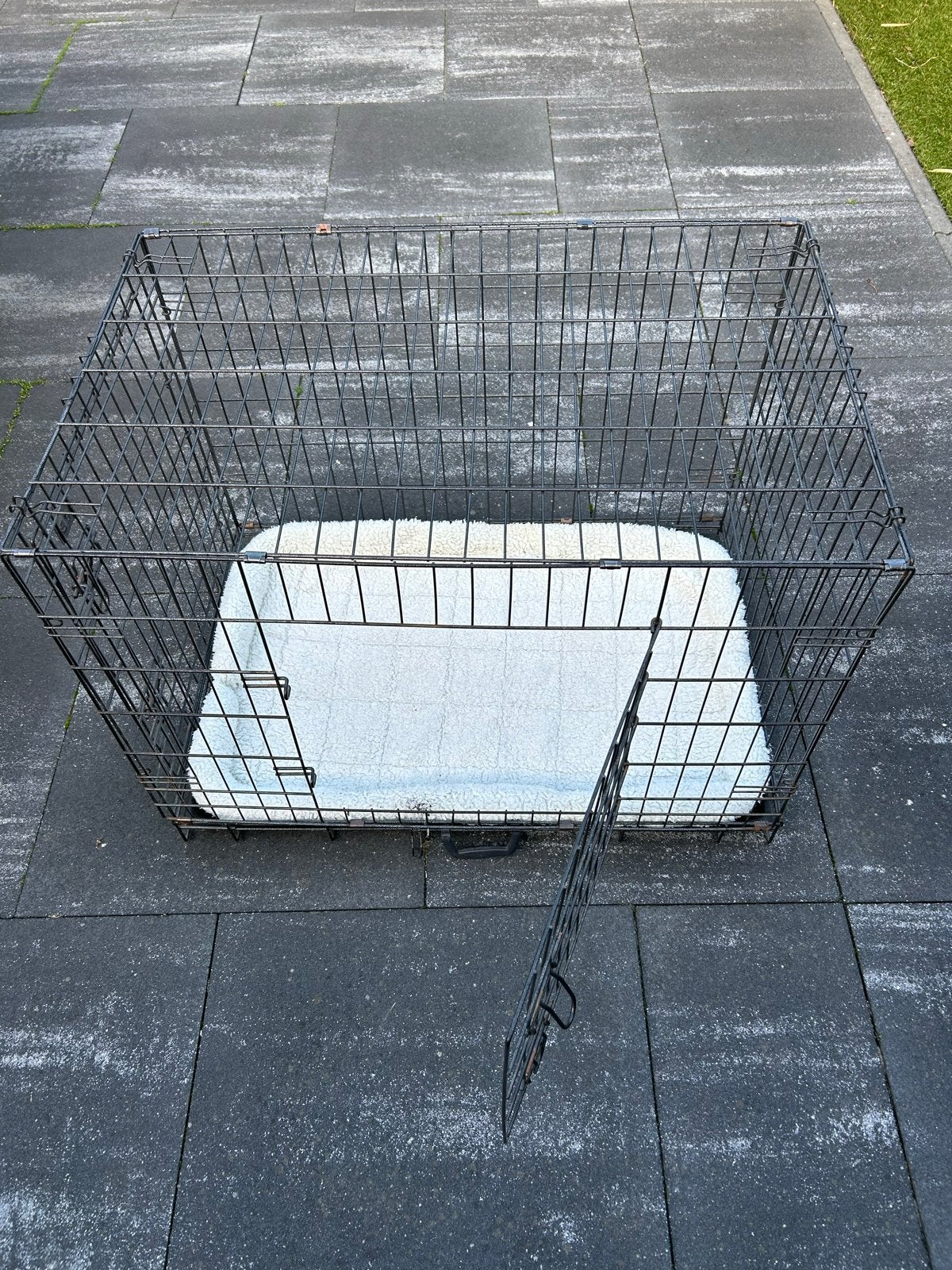 Hondenbench 75 x 50 x 50 cm, Ophalen, Gebruikt