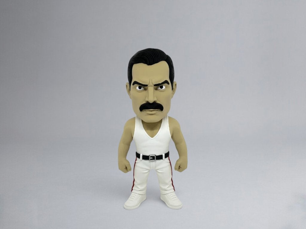Freddy Mercury – Legendary Queen Frontman Figurine – 30 cm, Ophalen of Verzenden, Nieuw, Mens