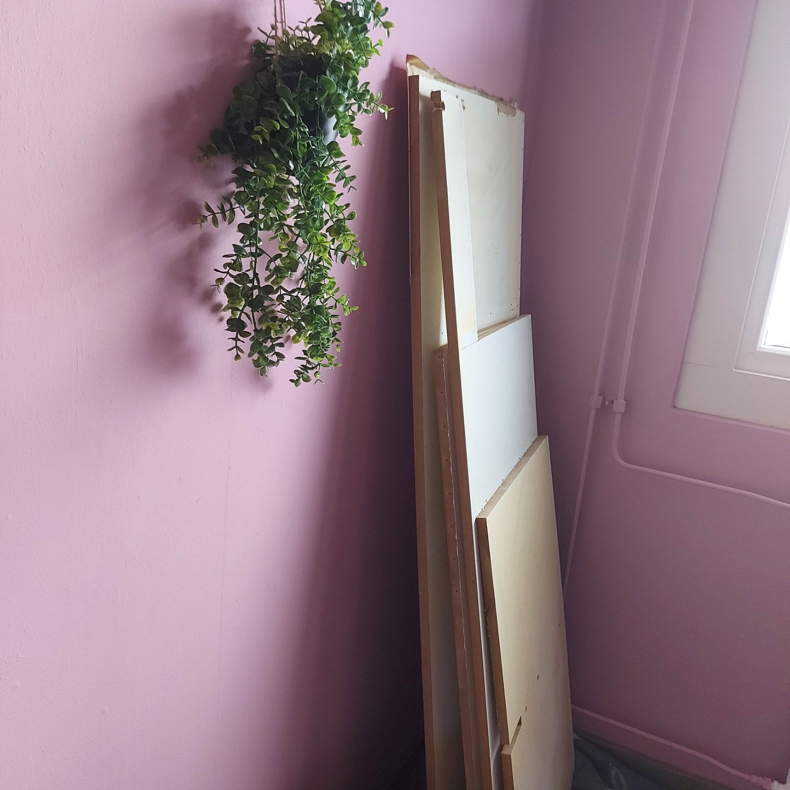 Gratis houten panelen, Ophalen
