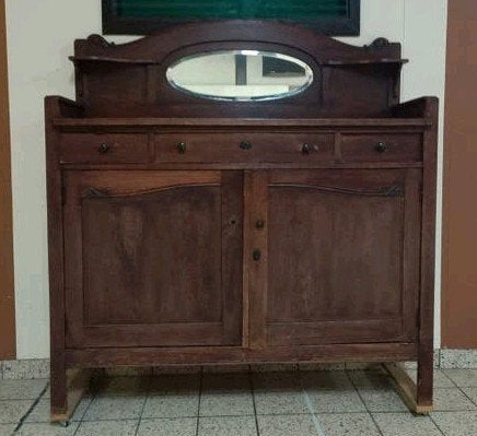 Oude kast, vintage, retro, Ophalen of Verzenden