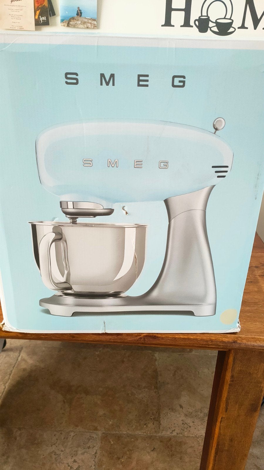 Smeg SMF02CREU, 4 liter of meer, Ophalen, Nieuw, 3 snelheden of meer