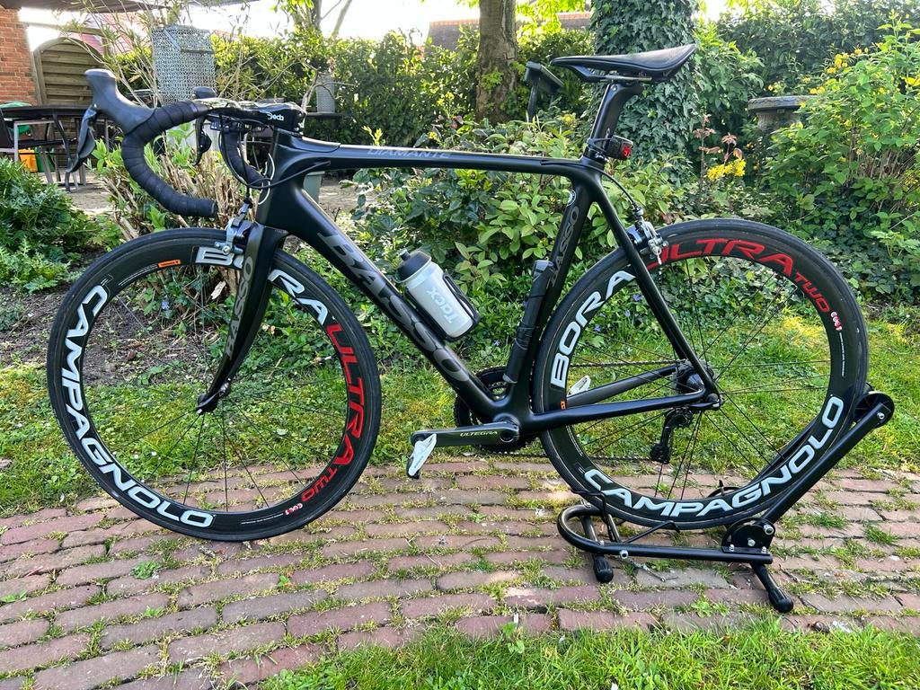 Basso Diamante: Topmodel van Basso met Shimano GRX DI2 & Bor, Fietsen en Brommers, 28 inch, Carbon, Heren, Zo goed als nieuw