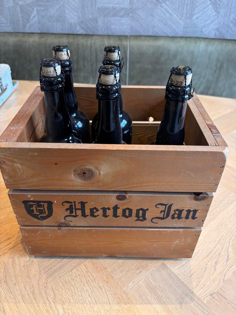 Hertog Jan Grand Prestige - Vintage Biercollectie, Ophalen of Verzenden, Zo goed als nieuw, Flesje(s), Hertog Jan