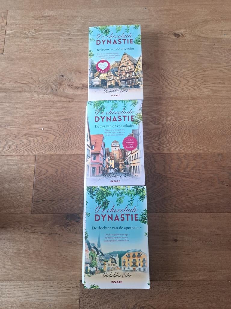 De Chocolade Dynastie Trilogie - Rebekka Eder, Ophalen of Verzenden, Zo goed als nieuw, Rebekka Eder, Nederland