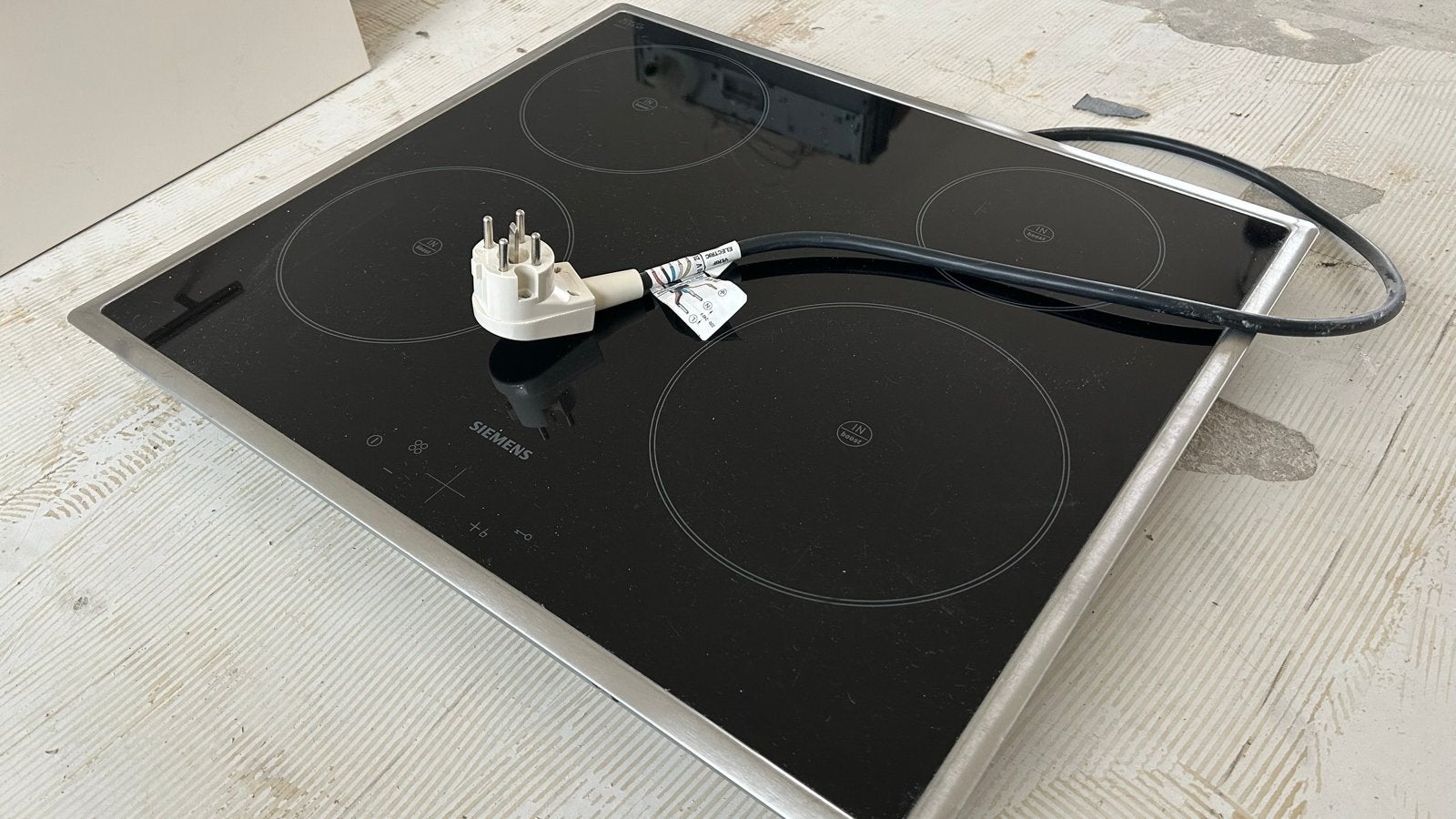 Siemens inductiekookplaat – 4 pits – 7200 W - EH645QE11E/02, Witgoed en Apparatuur, Kookplaten, Ophalen, Gebruikt, 4 kookzones