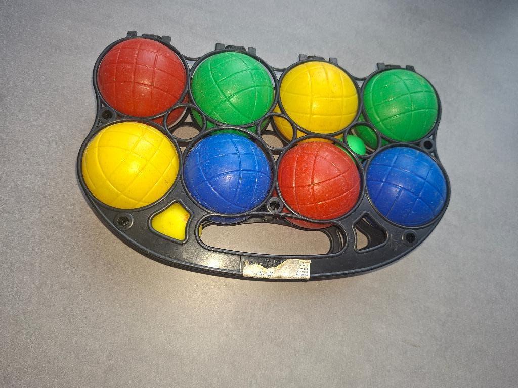 Jeu de boules ballen, Ophalen, Gebruikt